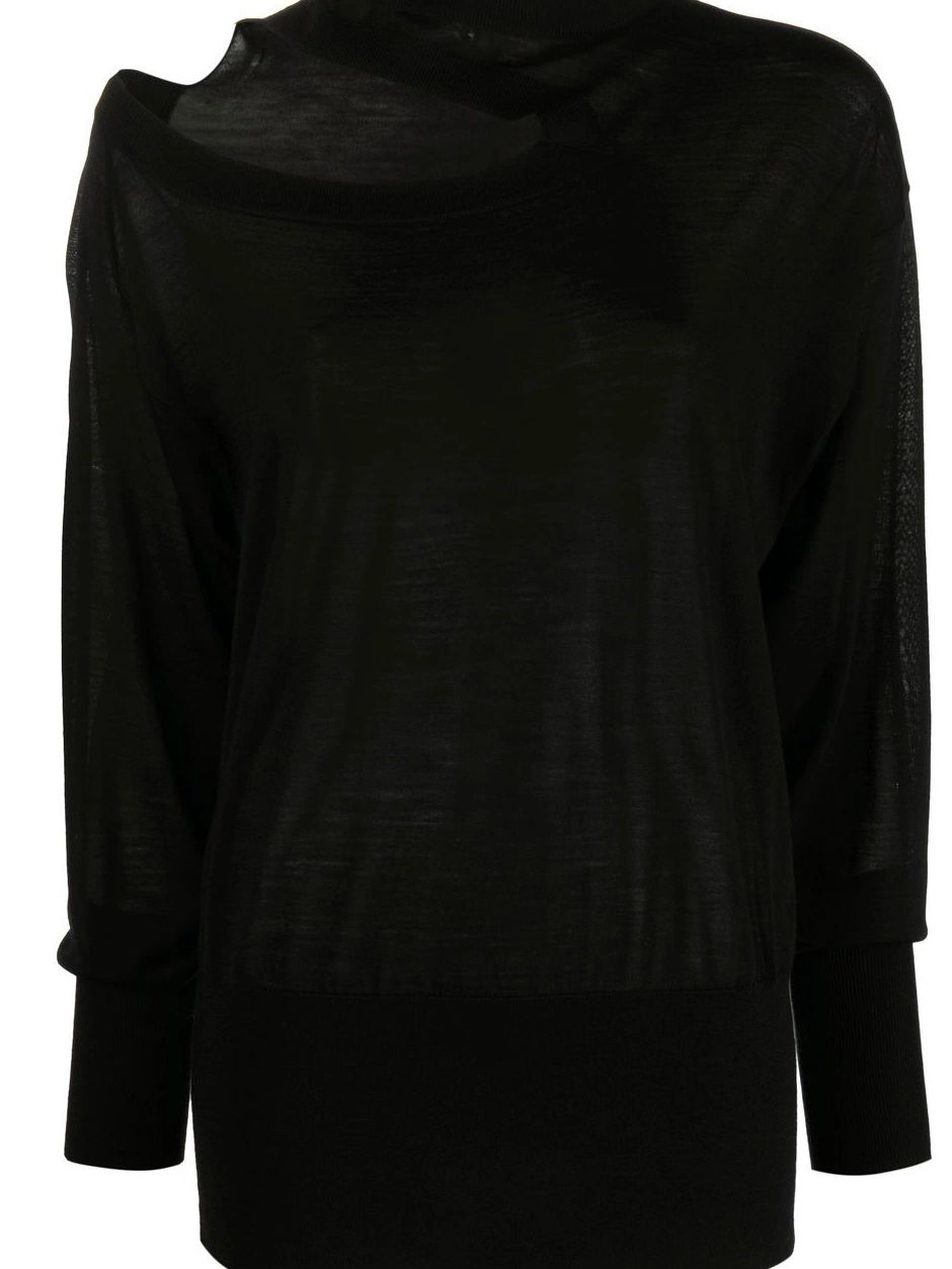 Affordable Women top McCartney knitted out-detail Stella cut 0703